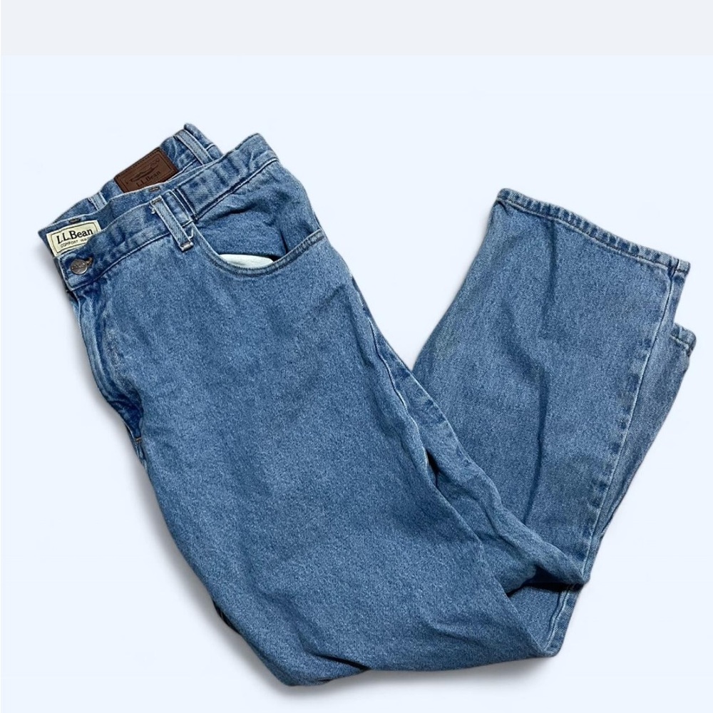 50$ brand new L.L. Bean Relaxed Blue Jeans Classic Comfort